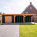 Douglas Overkapping Fermo Zwart - 960x335cm - sfeerfoto