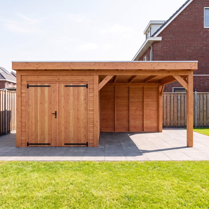 Douglas Overkapping Sann - 550x395cm - sfeerfoto