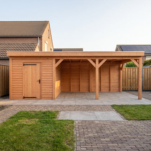 Douglas Overkapping Gros - 740x395cm - sfeerfoto