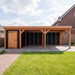 Douglas Overkapping Lago Zwart - 780x395cm - sfeerfoto