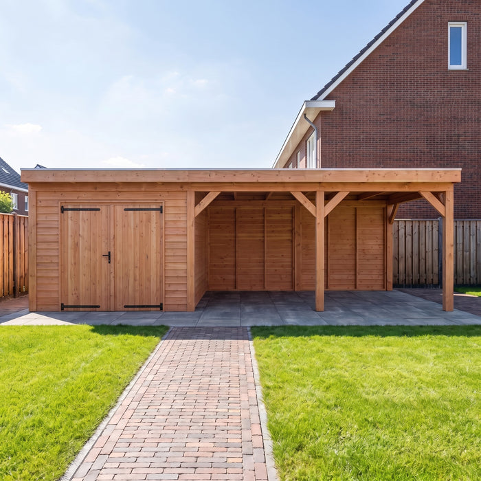 Douglas Overkapping Novi - 790x395cm - sfeerfoto