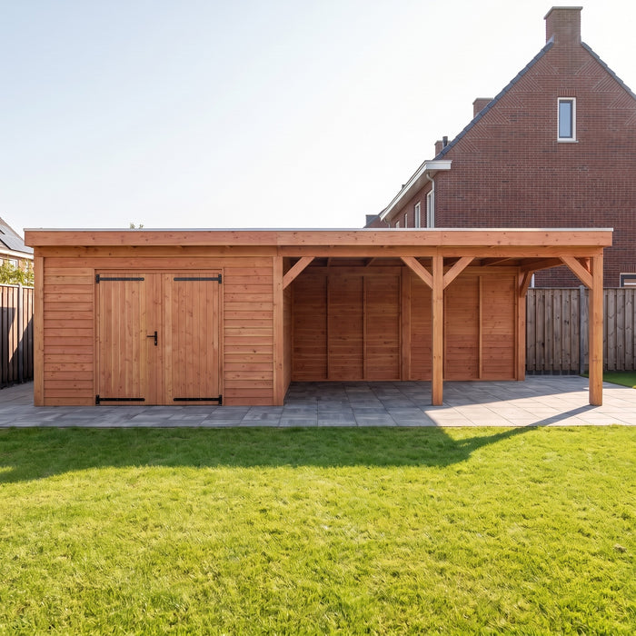 Douglas Overkapping Vico - 855x395cm - sfeerfoto