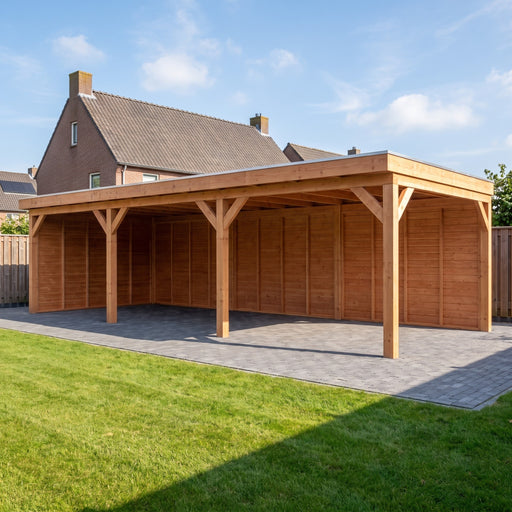 Douglas Overkapping Levo - 895x395cm - sfeerfoto