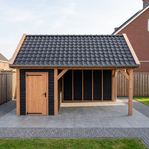 Douglas Zadeldak Landelijk Zwart - 590x370cm - Volledig op Maat
