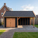 Douglas Zadeldak Landelijk Zwart - 700x305cm - Volledig op Maat