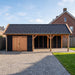 Douglas Zadeldak Landelijk Zwart - 885x305cm - Volledig op Maat