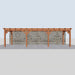 Douglas Aanbouwveranda - 890x305cm - Volledig op Maat - vooraanzicht