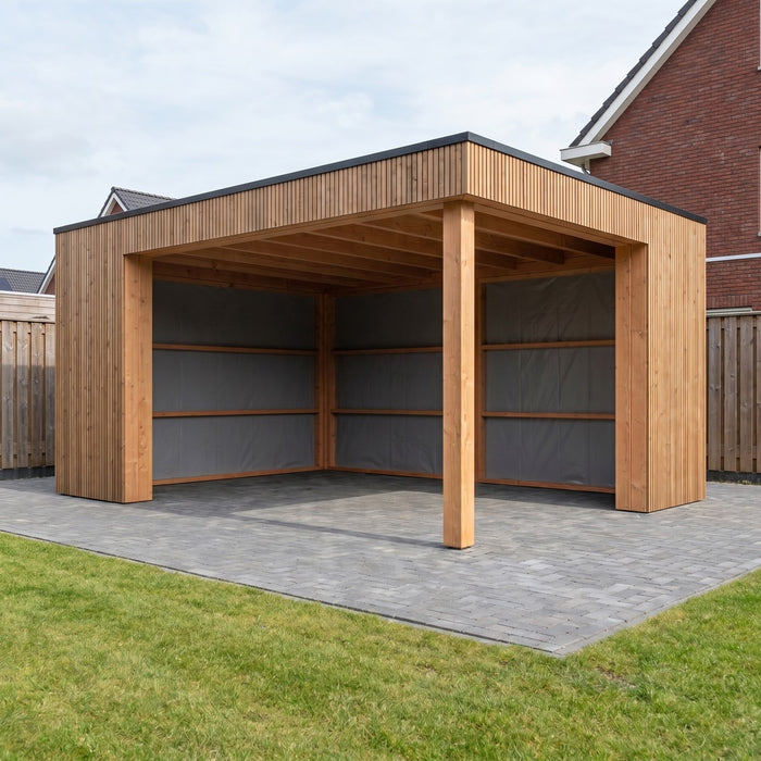 Buitenverblijf Capri 490x375cm Links