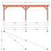plattegrond douglas overkapping 765x345cm