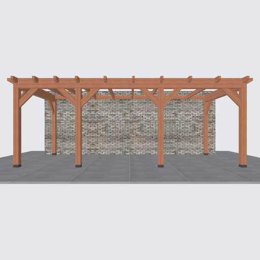 Douglas veranda bouwpakket 670x370cm