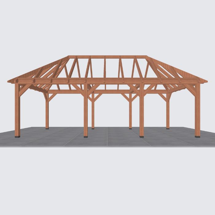 Douglas Schilddak - 780x370cm - Volledig op Maat