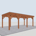 Douglas Overkapping Arezzo Classic - 675x335cm - linkerzijaanzicht