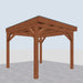 Douglas Overkapping Lano Classic - 315x335cm - linkerzijaanzicht