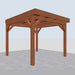Douglas Overkapping Lano Classic - 315x335cm - linkerzijaanzicht