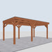 Douglas Overkapping Lermo Classic - 615x335cm - linkerzijaanzicht