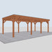 Douglas Overkapping Novi Classic - 790x395cm - linkerzijaanzicht