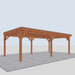 Douglas Overkapping Riva Classic - 735x395cm - linkerzijaanzicht