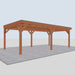 Douglas Overkapping Riva Classic - 735x395cm - linkerzijaanzicht