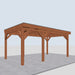 Douglas Overkapping Sorrento Classic - 555x335cm - linkerzijaanzicht