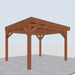 Douglas Overkapping Torino Classic - 380x335cm - linkerzijaanzicht
