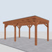 Douglas Overkapping Calabri Classic - 550x335cm - rechterzijaanzicht