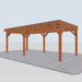 Douglas Overkapping Isola Classic - 670x335cm - rechterzijaanzicht