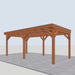 Douglas Overkapping Milano Classic - 605x335cm - rechterzijaanzicht