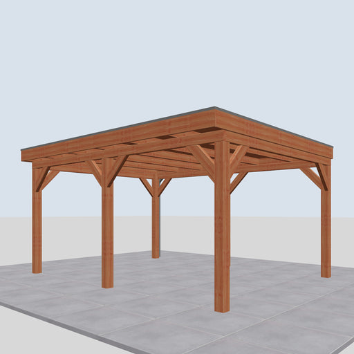 Douglas Overkapping Pietro Classic - 500x395cm - rechterzijaanzicht