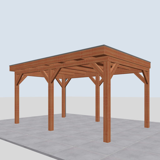 Douglas Overkapping Selva Classic - 500x335cm - rechterzijaanzicht