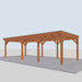 Douglas Overkapping Vico Classic - 855x395cm - rechterzijaanzicht