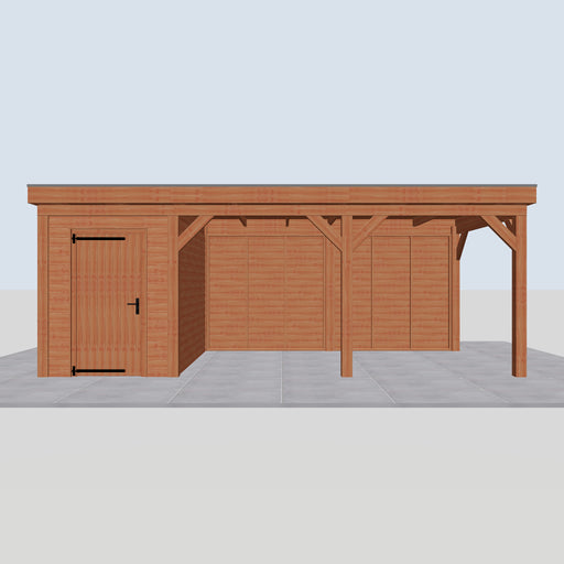 Douglas Overkapping Arezzo - 675x335cm - vooraanzicht