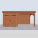 Douglas Overkapping Calabri - 550x335cm - vooraanzicht