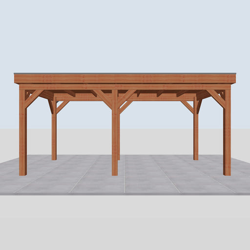 Douglas Overkapping Calabri Classic - 550x335cm - vooraanzicht
