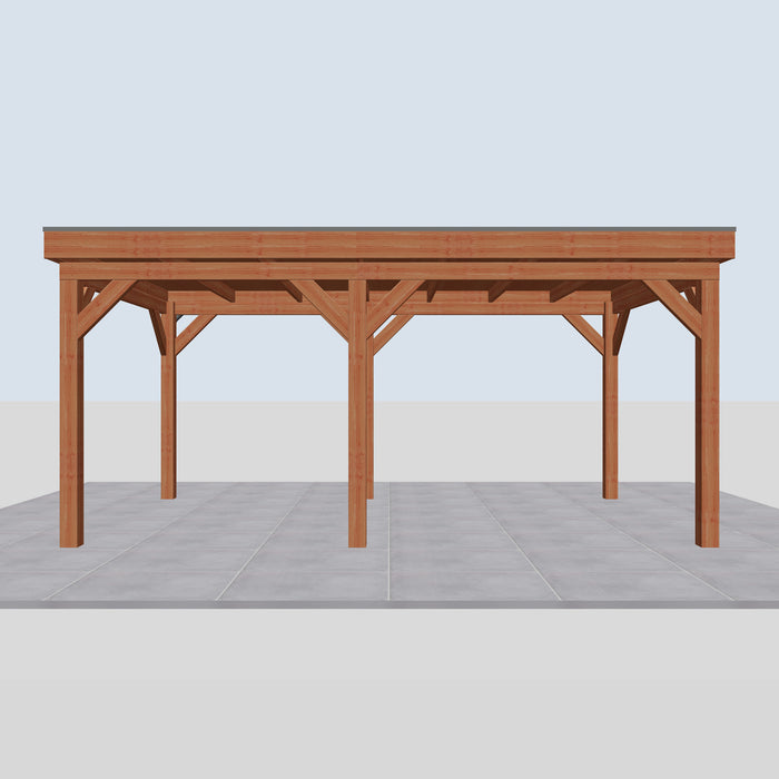 Douglas Overkapping Calabri Classic - 550x335cm - vooraanzicht