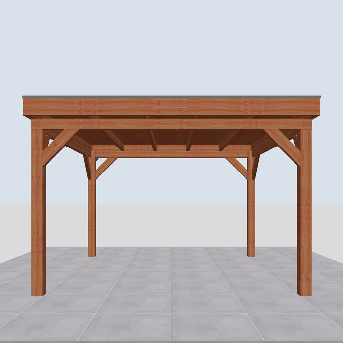 Douglas Overkapping Carpi Classic - 380x395cm - vooraanzicht