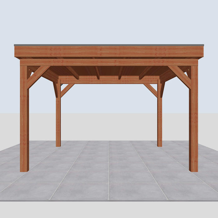 Douglas Overkapping Carpi Classic - 380x395cm - vooraanzicht