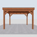 Douglas Overkapping Carpi Classic - 380x395cm - vooraanzicht