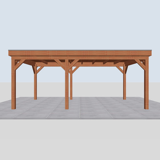 Douglas Overkapping Castel Classic - 615x395cm - vooraanzicht