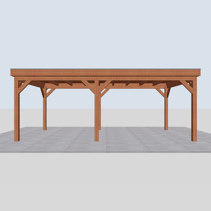 Douglas Overkapping Cino Classic - 670x395cm - vooraanzicht