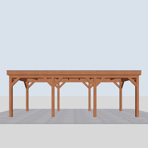 Douglas Overkapping Como Classic - 740x335cm - vooraanzicht