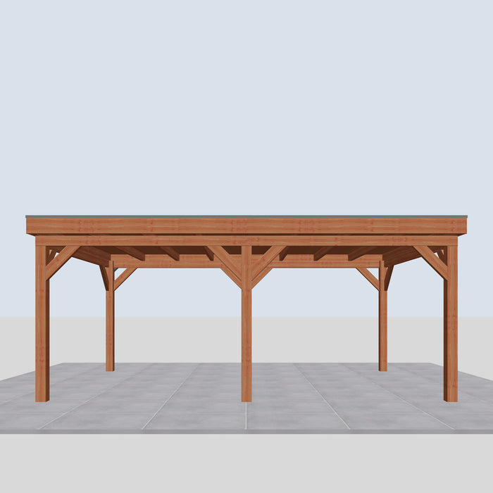 Douglas Overkapping Felice Classic - 605x395cm - vooraanzicht
