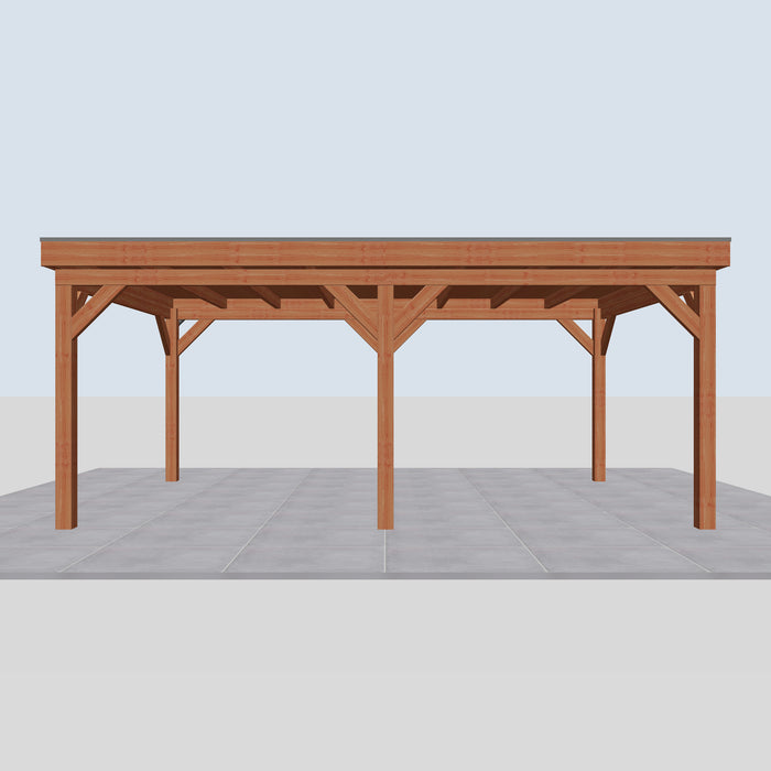 Douglas Overkapping Felice Classic - 605x395cm - vooraanzicht