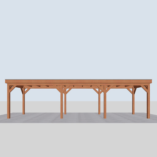 Douglas Overkapping Fermo Classic - 960x335cm - vooraanzicht