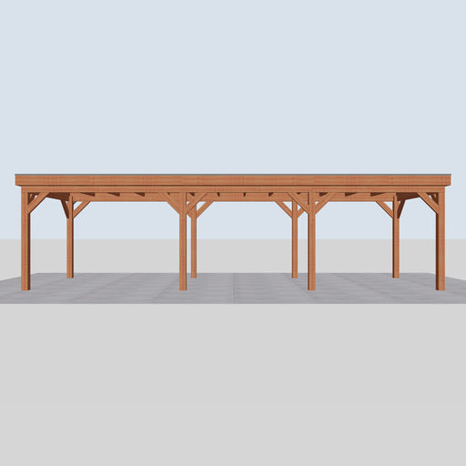 Douglas Overkapping Fermo Classic - 960x335cm - vooraanzicht