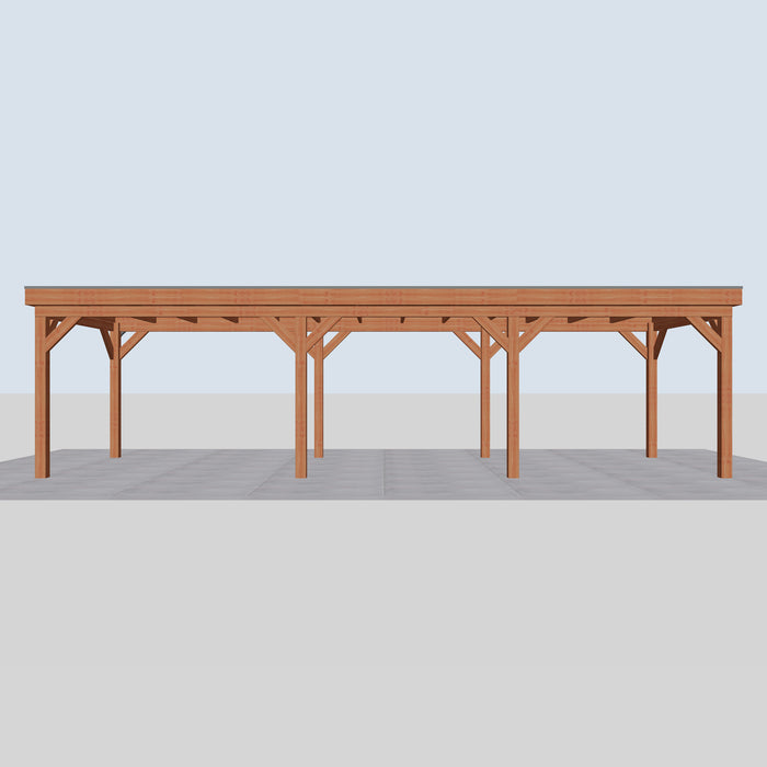 Douglas Overkapping Fermo Classic - 960x335cm - vooraanzicht