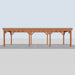 Douglas Overkapping Fermo Classic - 960x335cm - vooraanzicht