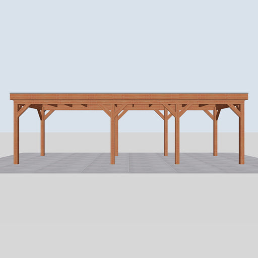 Douglas Overkapping Flori Classic - 855x335cm - vooraanzicht