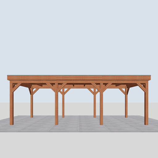 Douglas Overkapping Gros Classic - 740x395cm - vooraanzicht