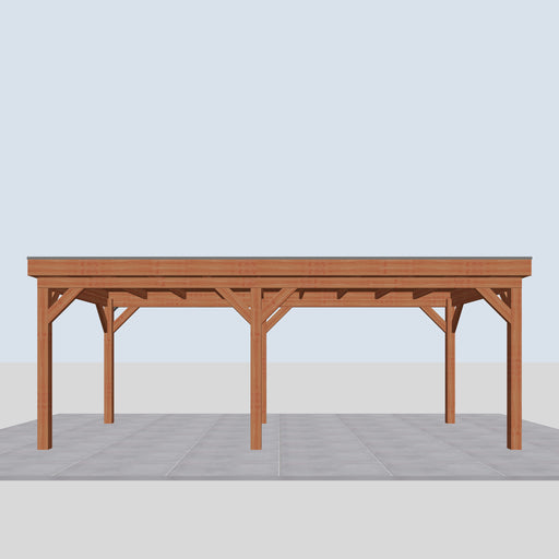 Douglas Overkapping Isola Classic - 670x335cm - vooraanzicht