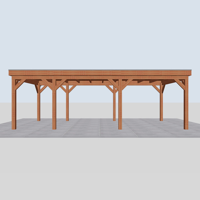 Douglas Overkapping Lago Classic - 780x395cm - vooraanzicht